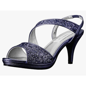 New Benjamine Walk Touch Ups Reagan Sparkle Holiday Heels Women’s 6M